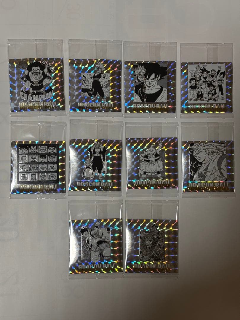 ドラゴンボール40周年記念オリジナルイラストレーションシールウエハース2