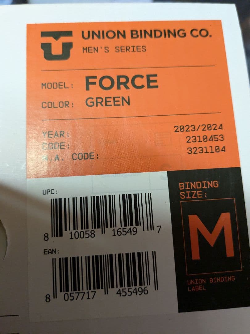 UNION 　FORCE 　　Mサイズ