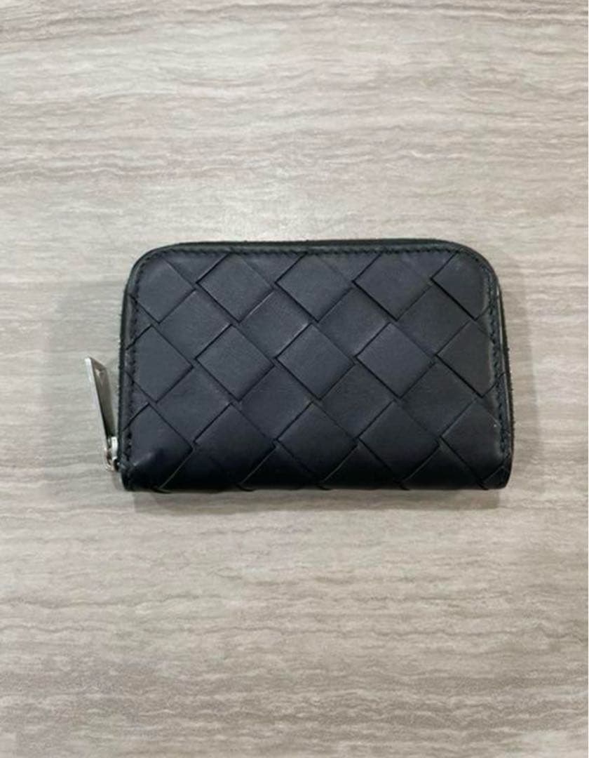 ボッテガ　ヴェネタ　ジップケース　黒