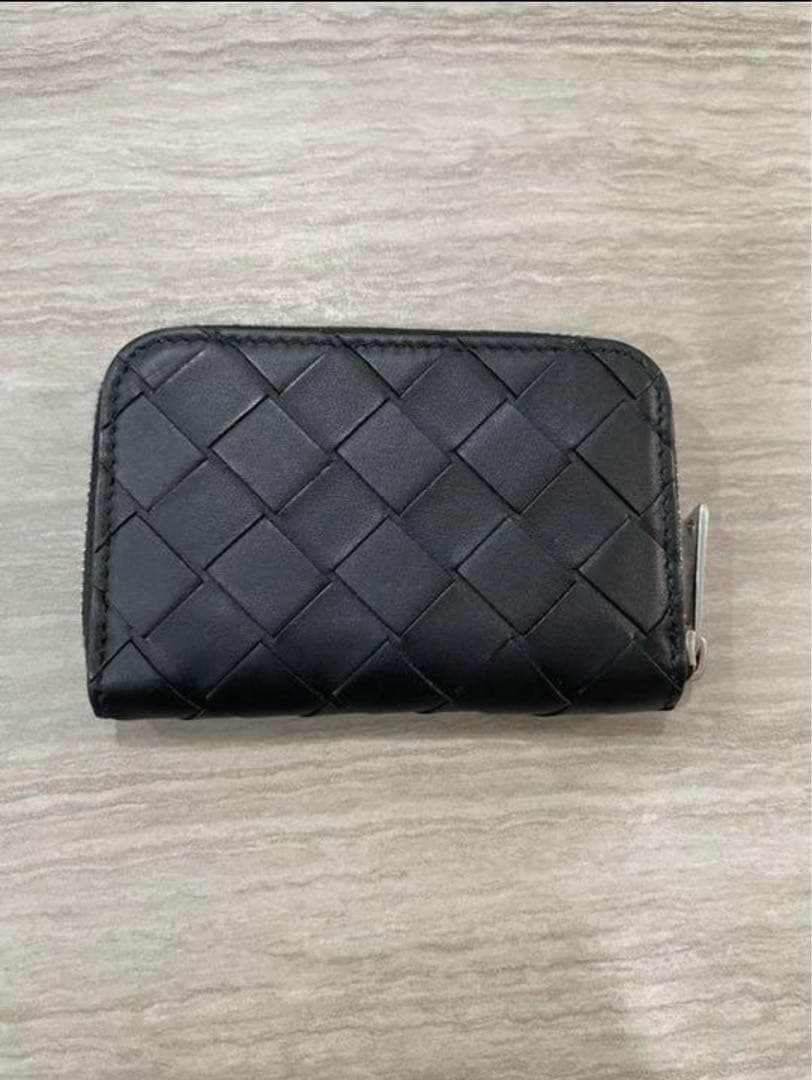 ボッテガ　ヴェネタ　ジップケース　黒