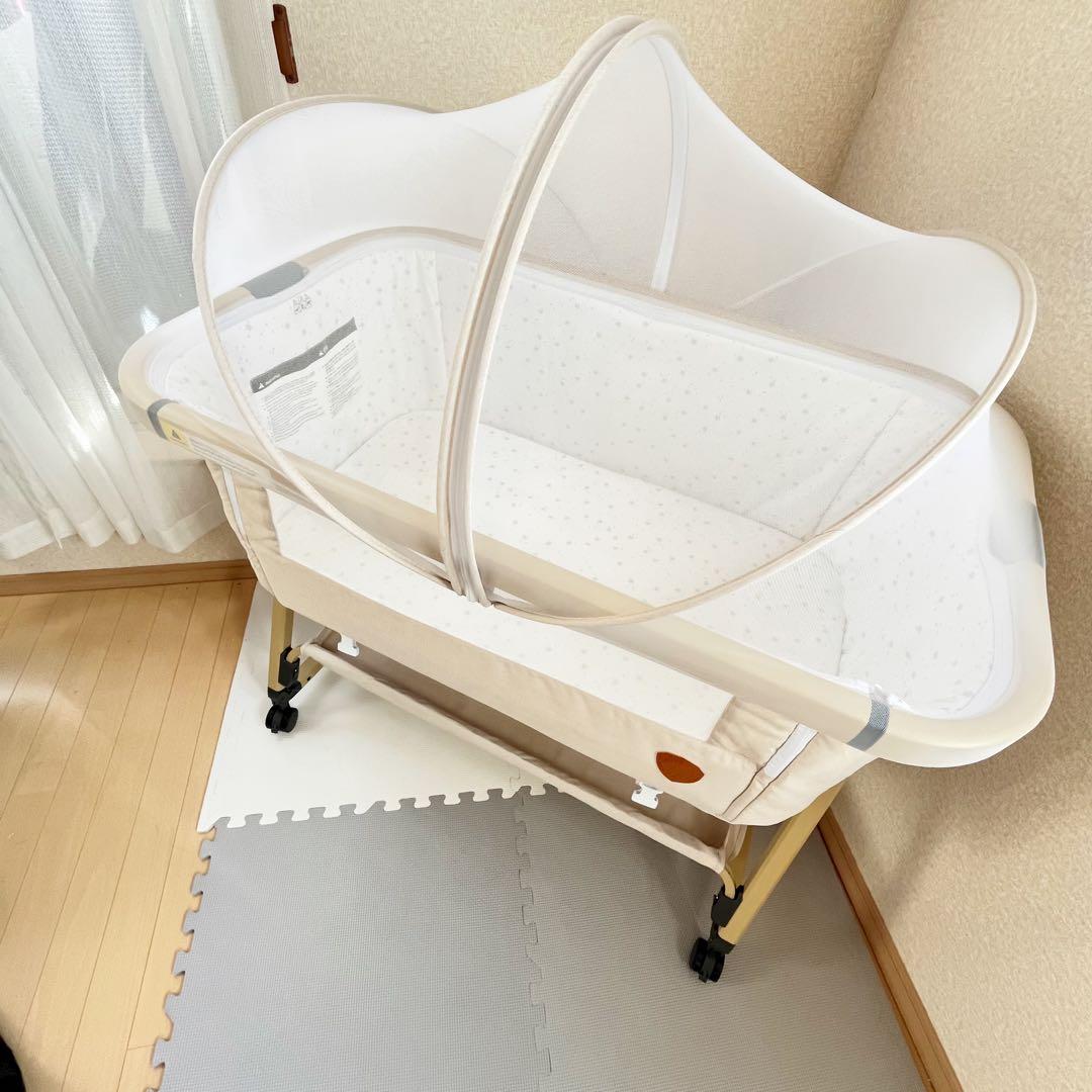 【✨美品✨】HZDMJ 折りたたみベビーベッド