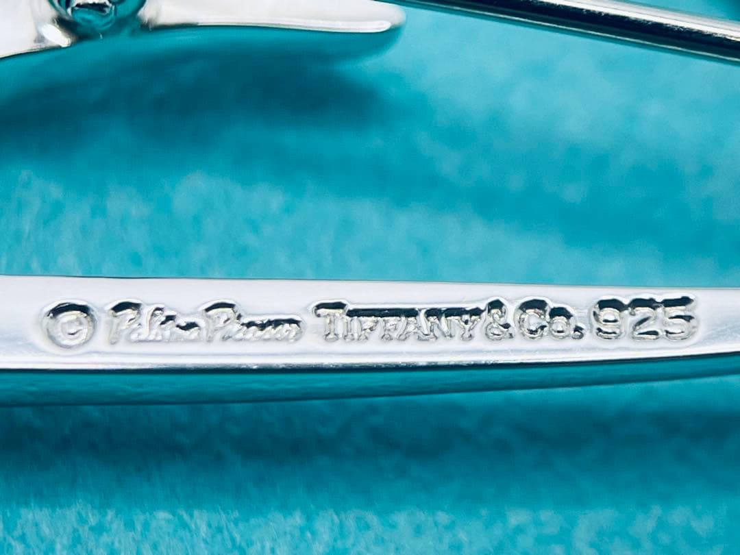 h801 美品　オールド　ティファニー　ハート&アロー　ブローチ　シルバー925