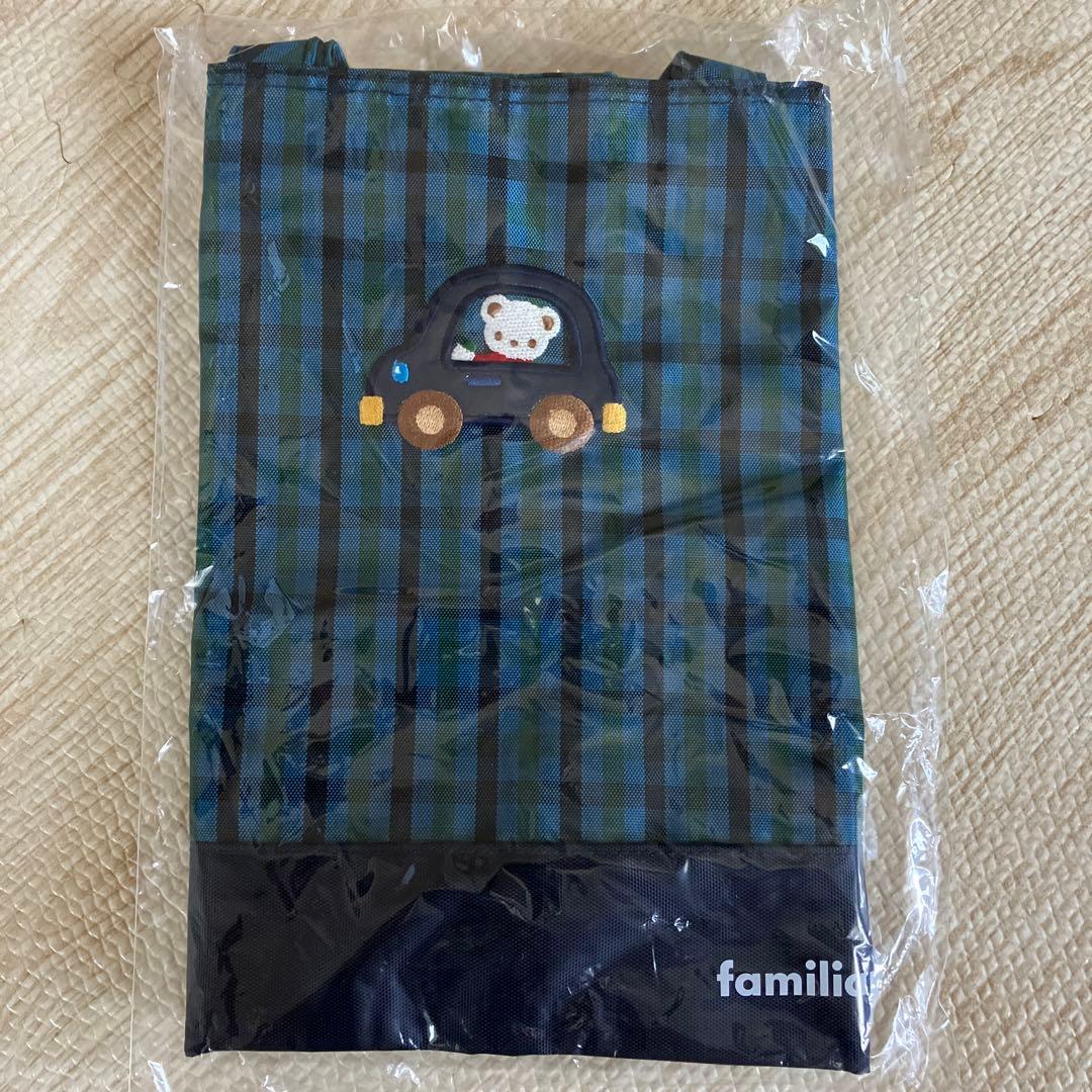 【完売品】Familiar　ファミリア　チェック　レッスンバック　トートバック