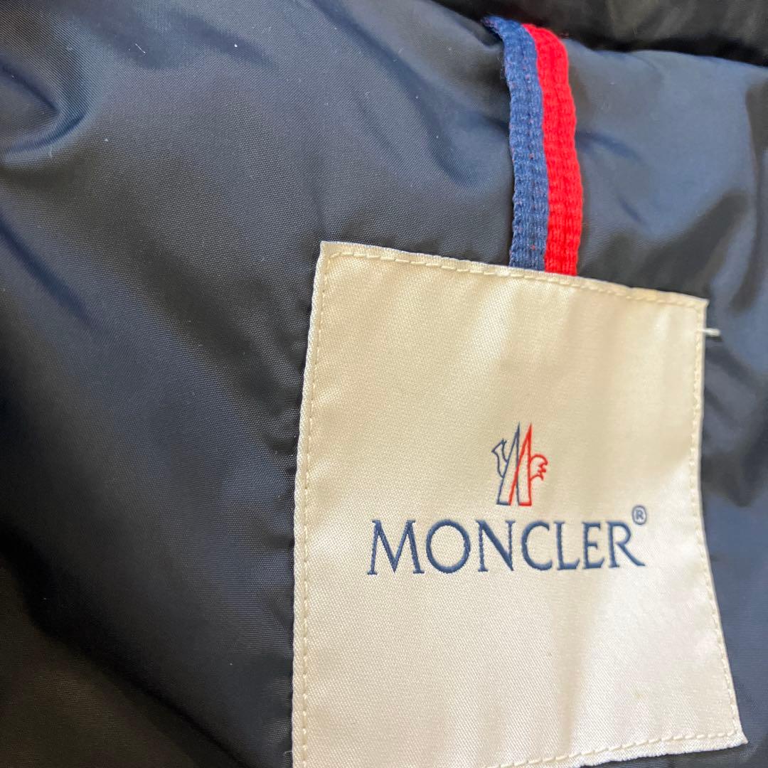 コムサのダウンとMoncler フラメッテダウンジャケット ネイビー　0