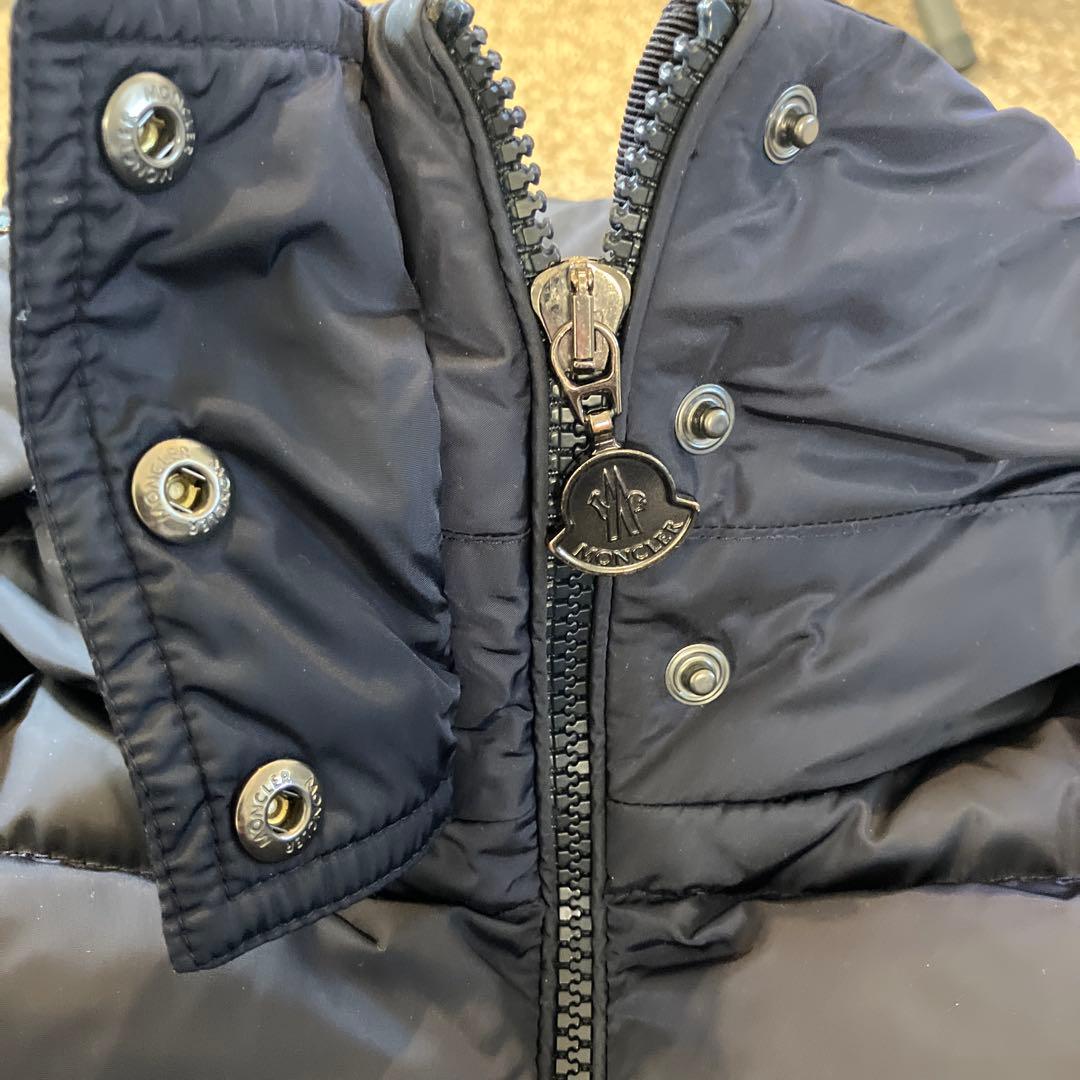 コムサのダウンとMoncler フラメッテダウンジャケット ネイビー　0