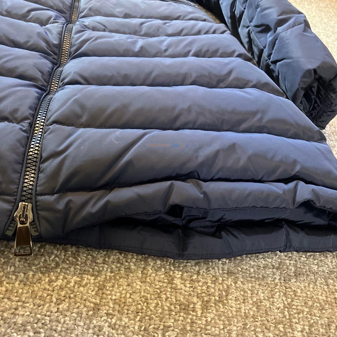 コムサのダウンとMoncler フラメッテダウンジャケット ネイビー　0