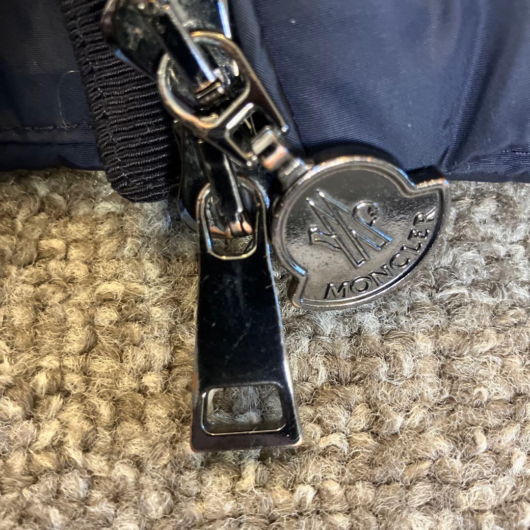 コムサのダウンとMoncler フラメッテダウンジャケット ネイビー　0
