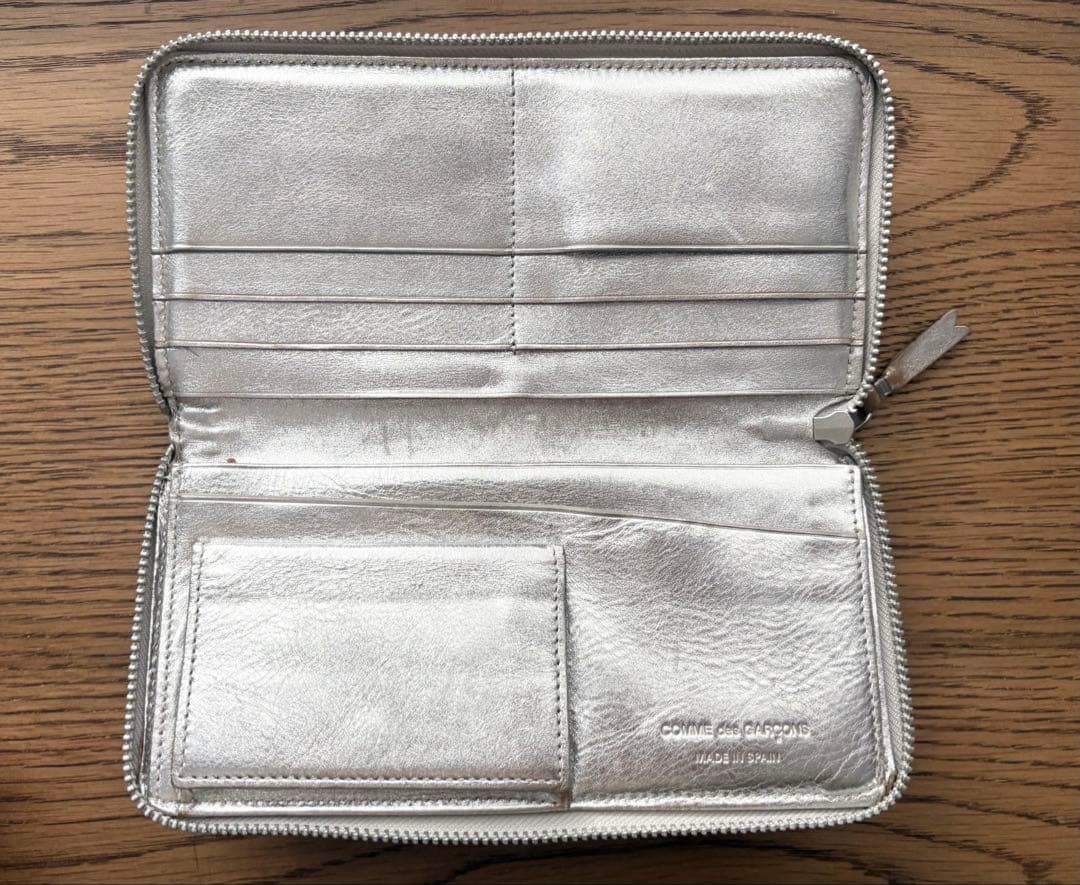kikiさん専用　COMME des GARÇONS シルバー長財布