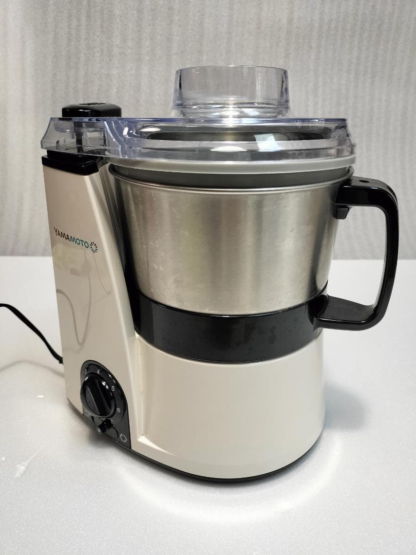 YAMAMOTO マルチフードプロセッサー　マスターカット　YE-MM41-W