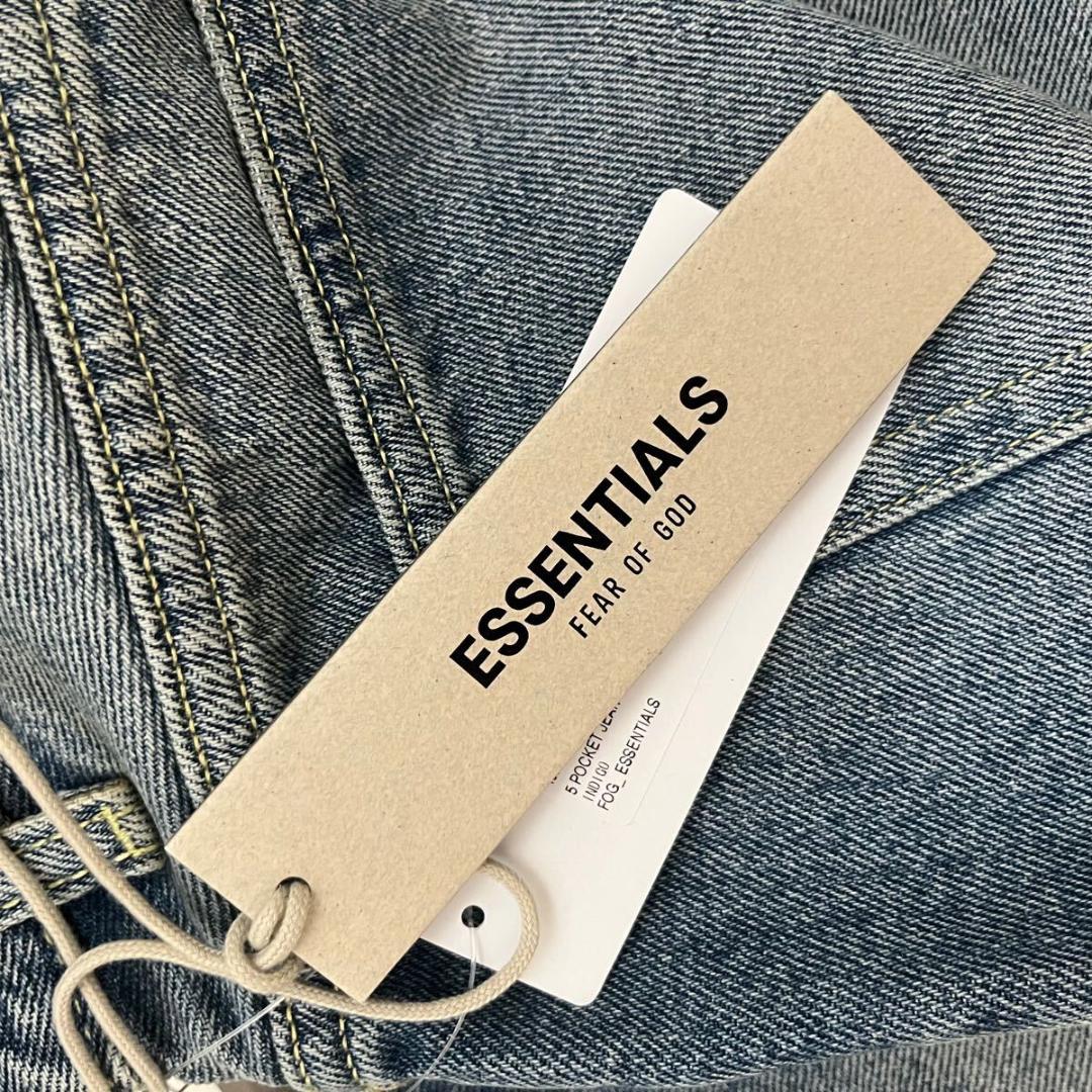 エッセンシャルズ デニム ジーンズ インディゴ 5Pocket Jean パンツ