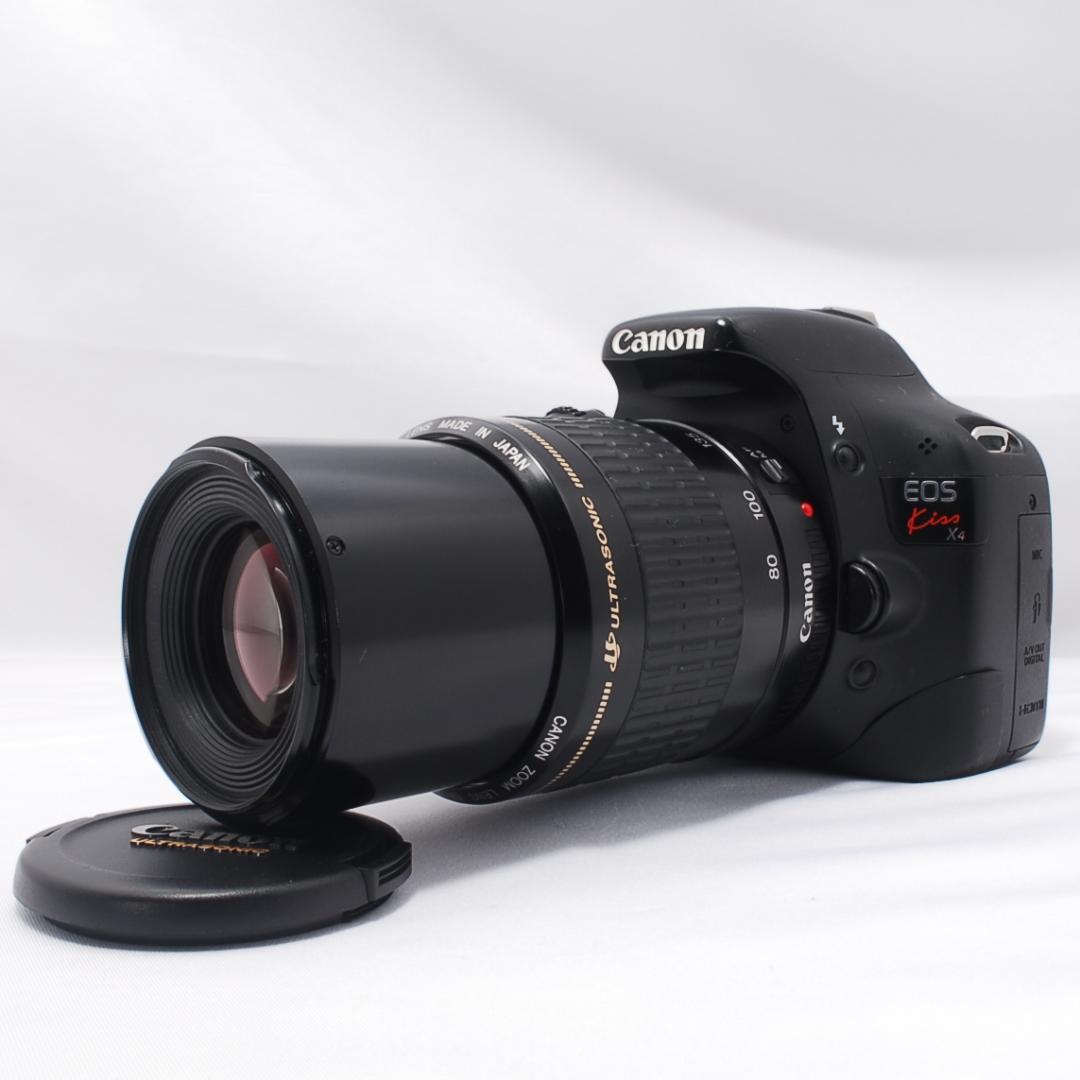 ⭐Canon kiss X4 18-55/80-200 初心者向け望遠Wズーム