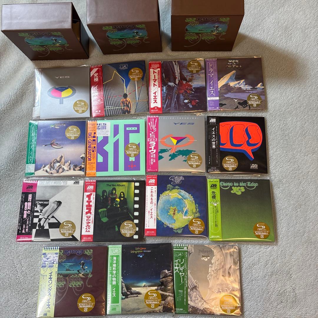 イエス 紙ジャケCD15セット16枚【新品未使用】