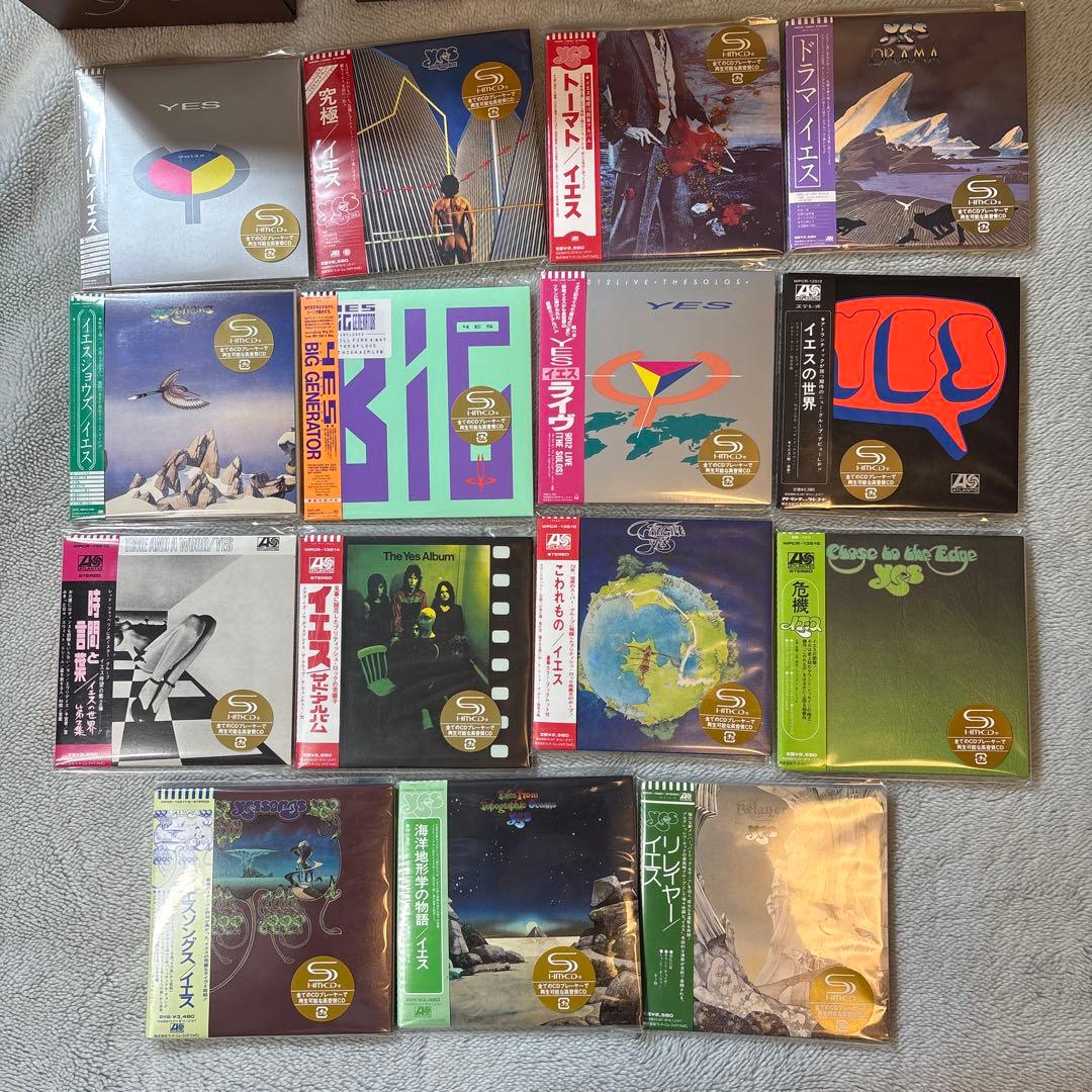 イエス 紙ジャケCD15セット16枚【新品未使用】