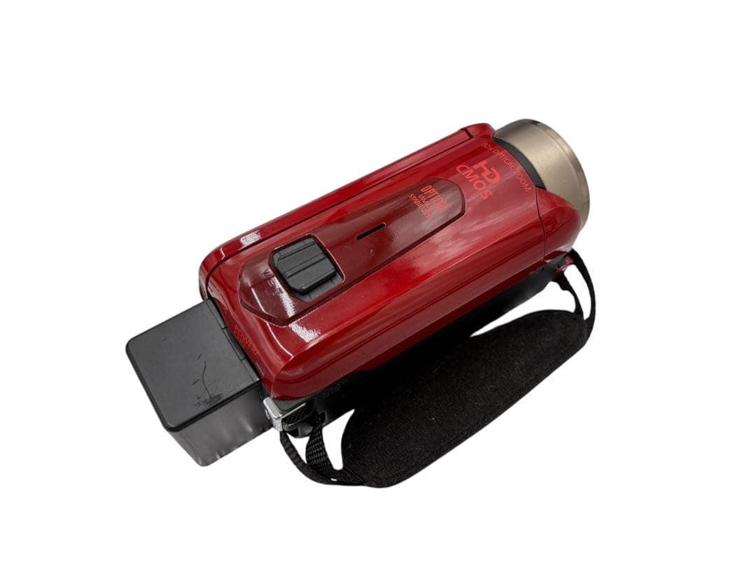 Canon ivis HF R52 ビデオカメラ　キャノン　ビデオカメラ レッド