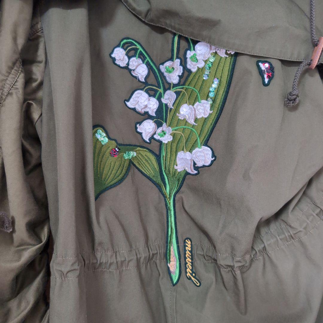 MUVEILミリタリーコート