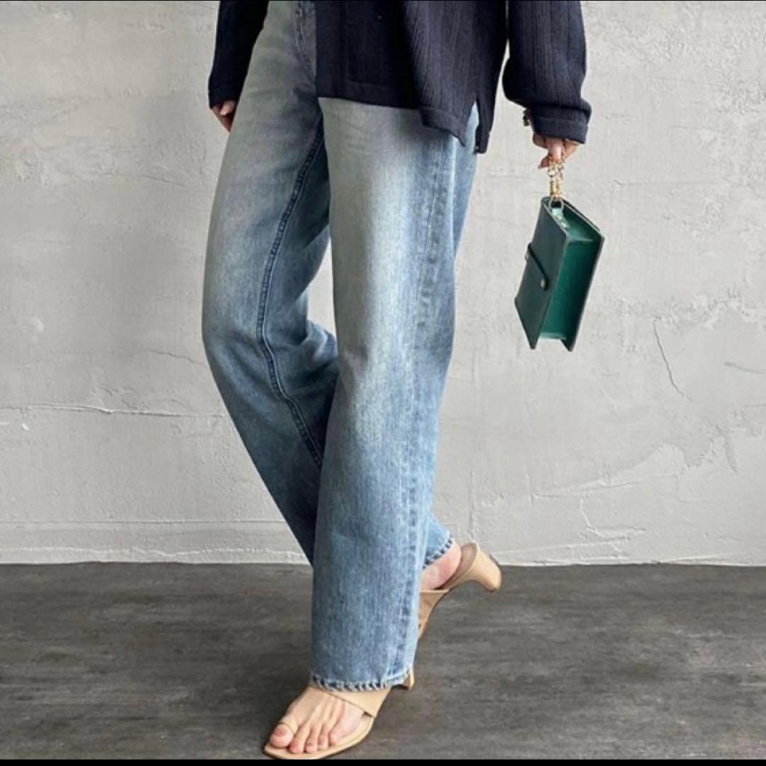 【美品】ヤヌーク yanuk ボーイズストレート\"LEA\" / TVS