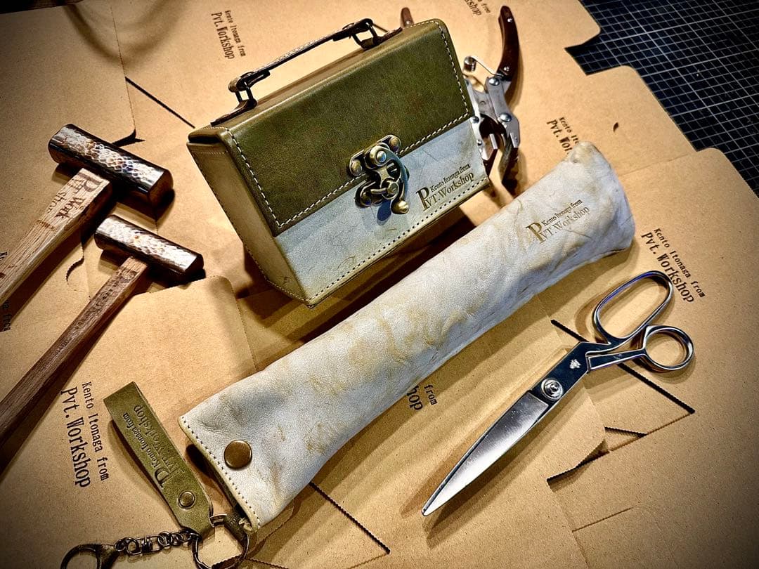 初売最終日！Pvt.Workshop 極CL 本革　デッキケース ハーフ