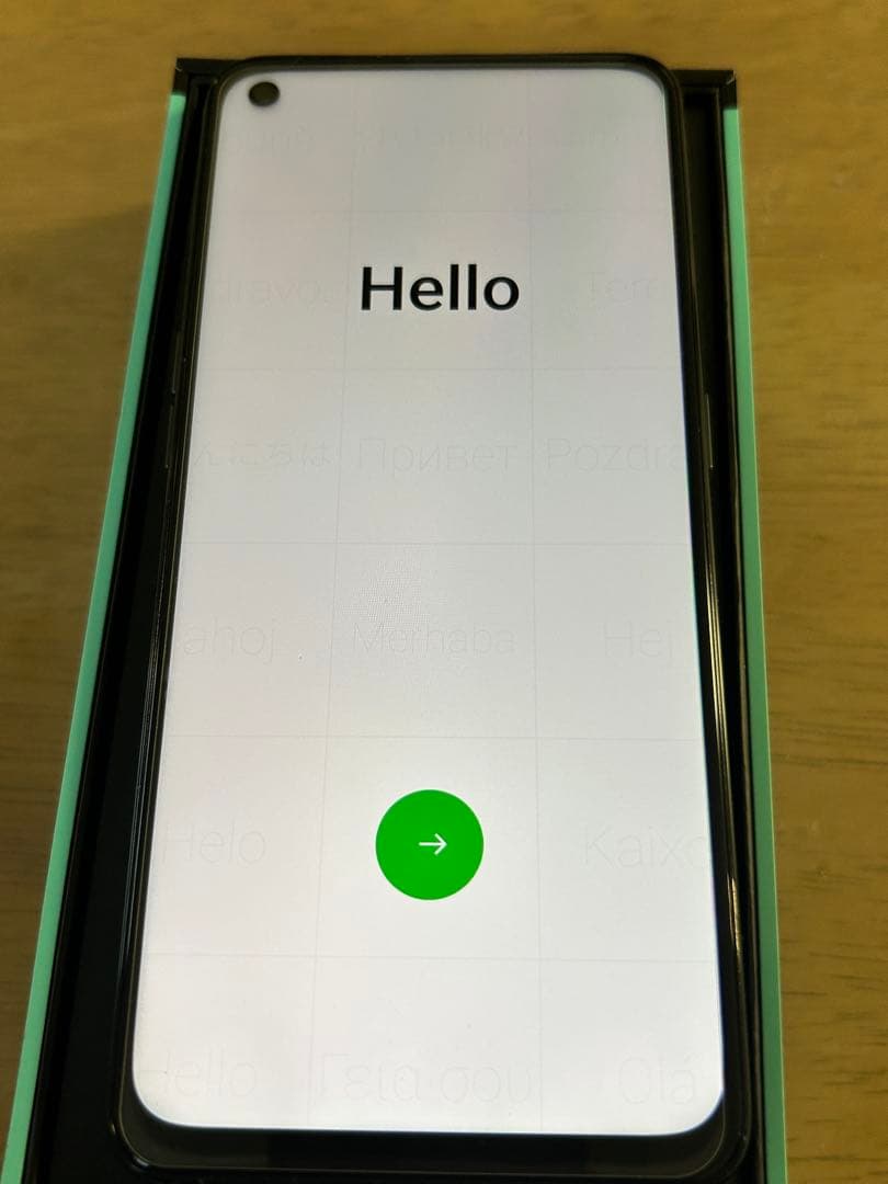 美品 バッテリー交換済み OPPO Reno5 A 保護フィルム