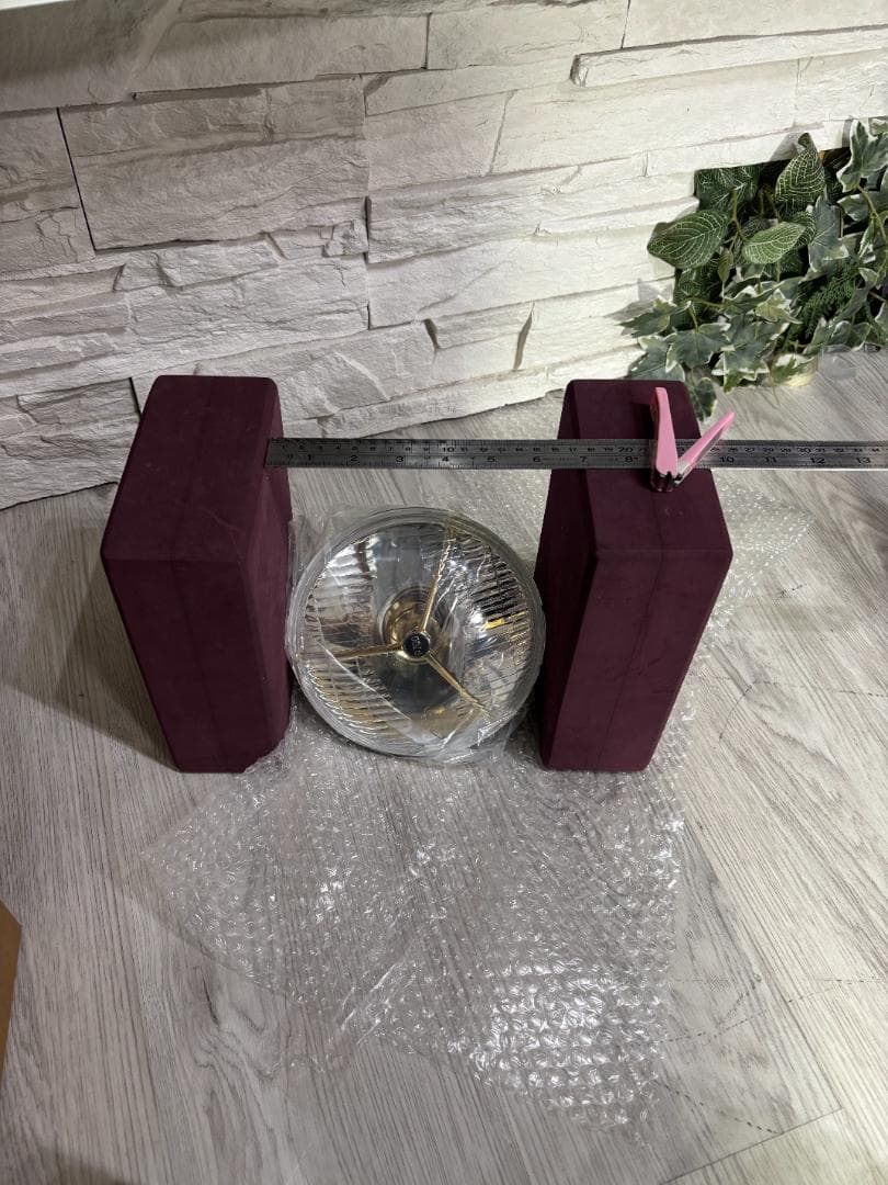 新品 スリーポイント P700 ヘッドライト ゴールド ルーカス 7インチ