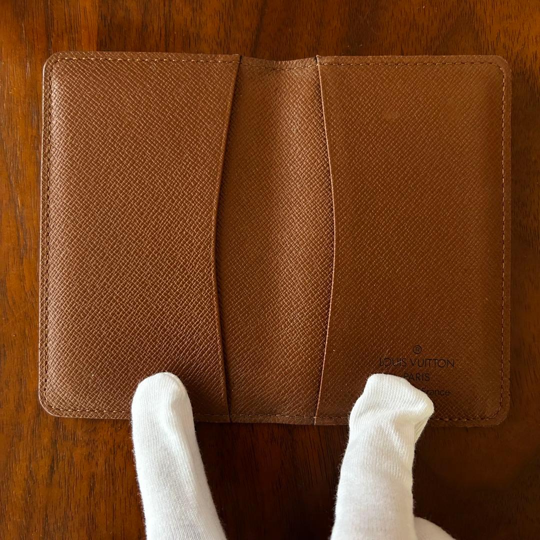 ルイヴィトン　モノグラム　名刺入れ