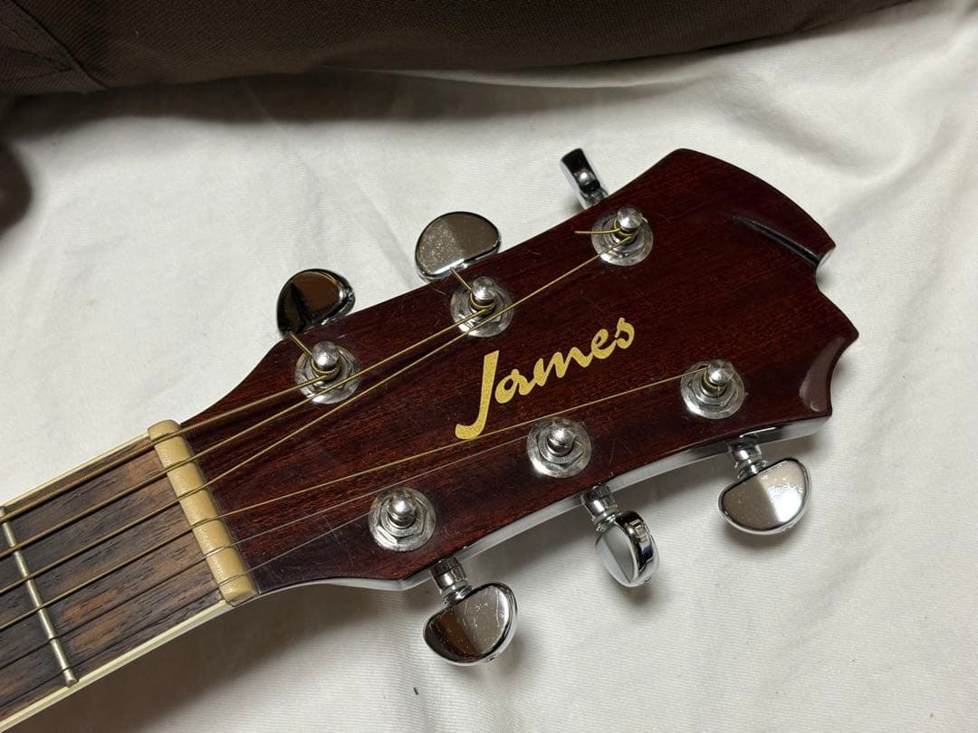 電*）様 James エレアコ　JE40WB ソフトケース付き　良品1907-0