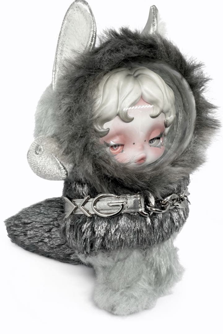 SKULLPANDA スカルパンダ対応 フェイスシールド 馬力全開、XG各2個