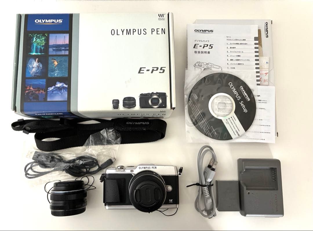 OLYMPUS PEN E-P5 レンズ付き M.ZUIKO DIGITAL