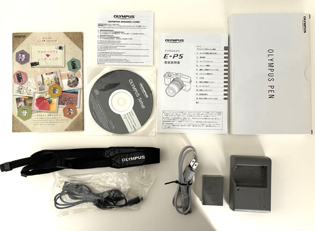 OLYMPUS PEN E-P5 レンズ付き M.ZUIKO DIGITAL