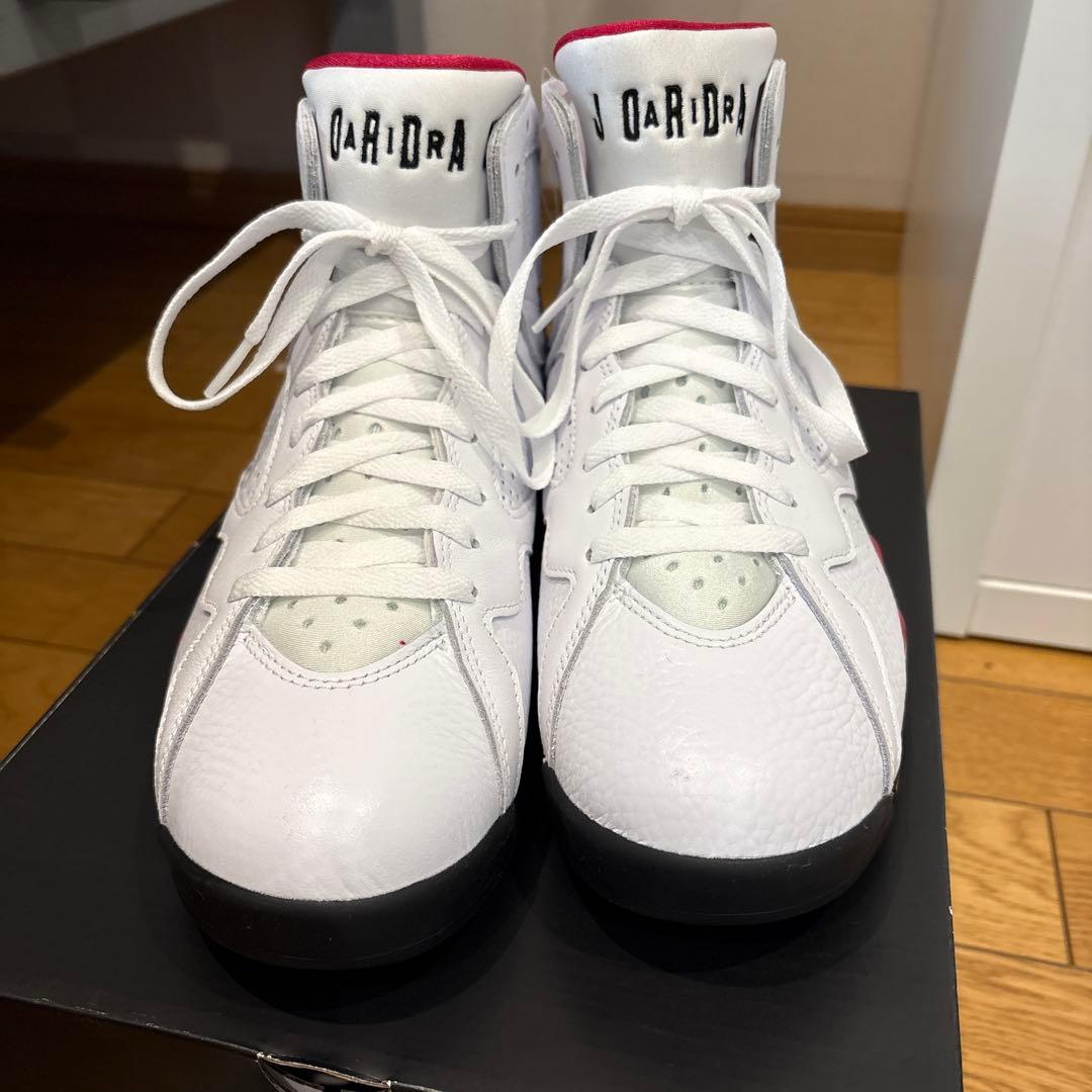 Air Jordan 7 ホワイト/ブラック/ レトロ　カーディナル　2022