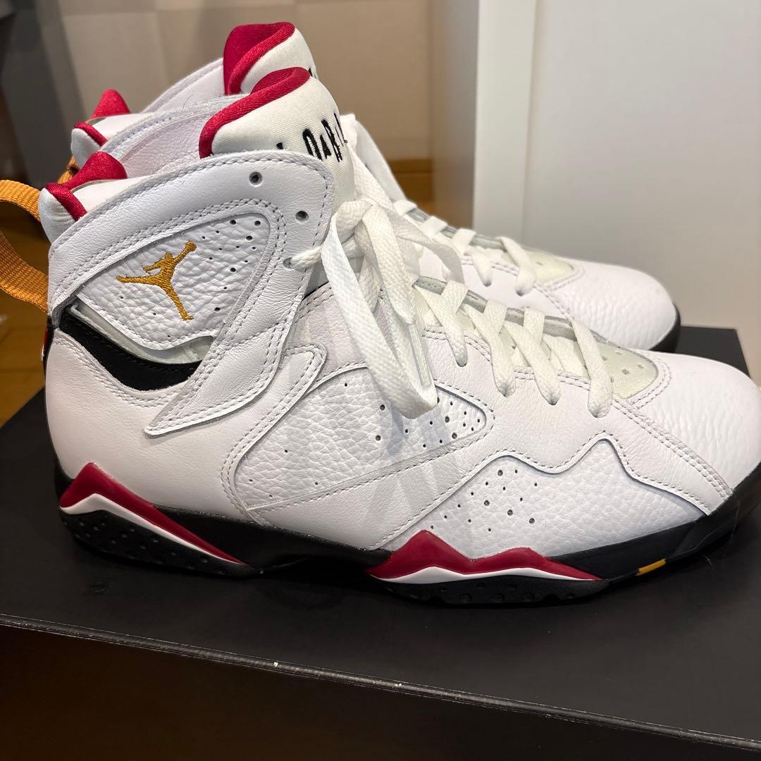 Air Jordan 7 ホワイト/ブラック/ レトロ　カーディナル　2022
