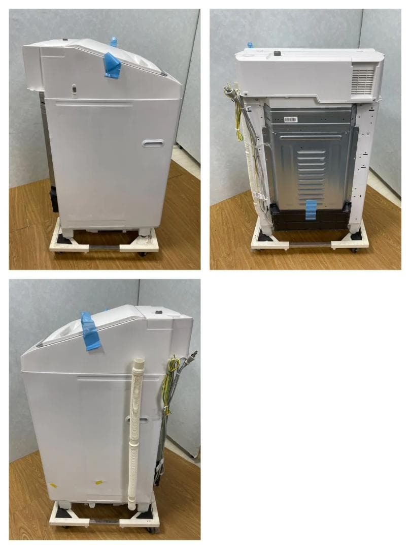 K★059 東芝 洗濯機 AW-8VH4 ウルトラファインバブル Ag＋ 訳あり