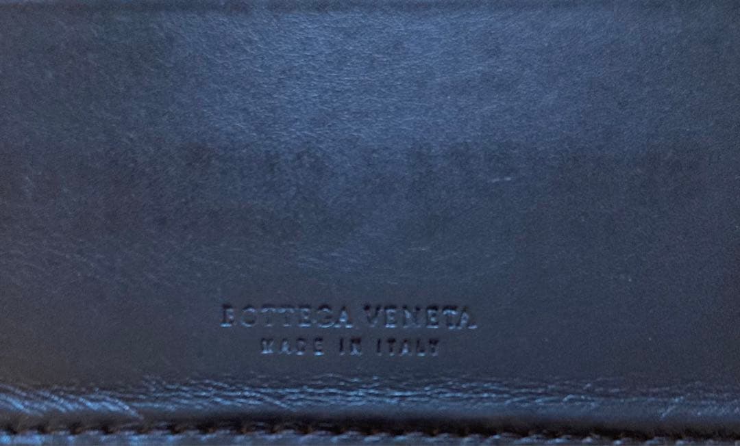【中古品】Bottega Veneta ボッテガ 財布 マネークリップ ブラウン