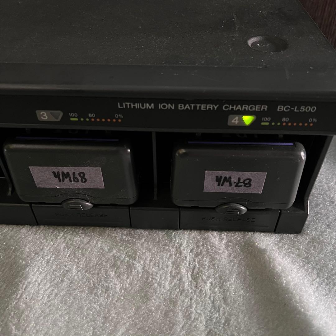 中古品　Sony BC-L500 4本ハイスピード充電器