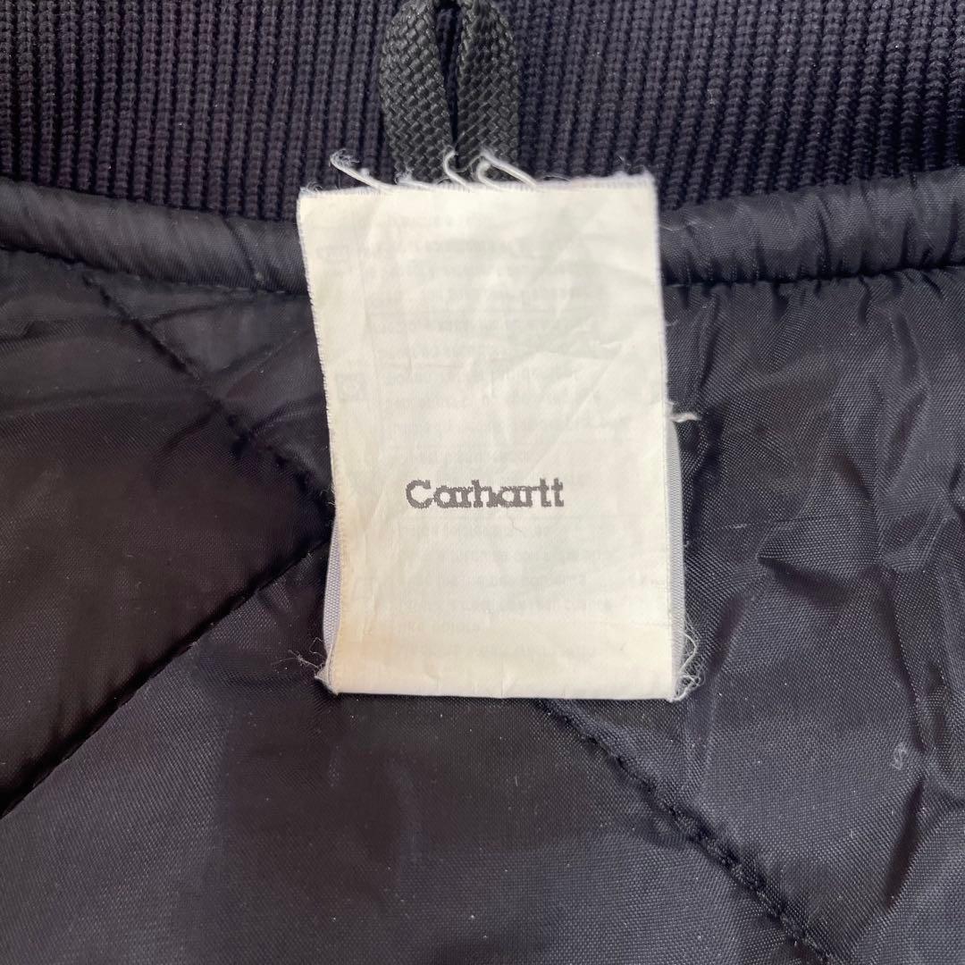 ★carhartt vtg ダックベスト グリーン系　Lサイズ