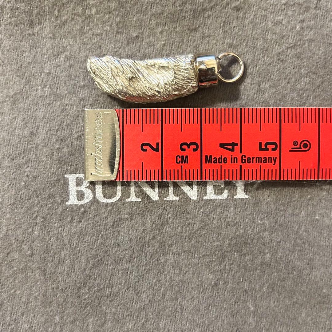 BUNNEY 35mm Solid Rabbit’s Foot シルバーチャーム