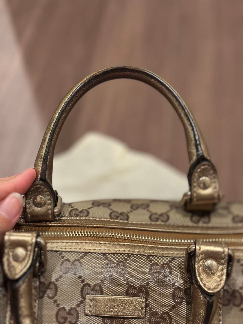 Gucci GGスプリーム ボストンバッグ