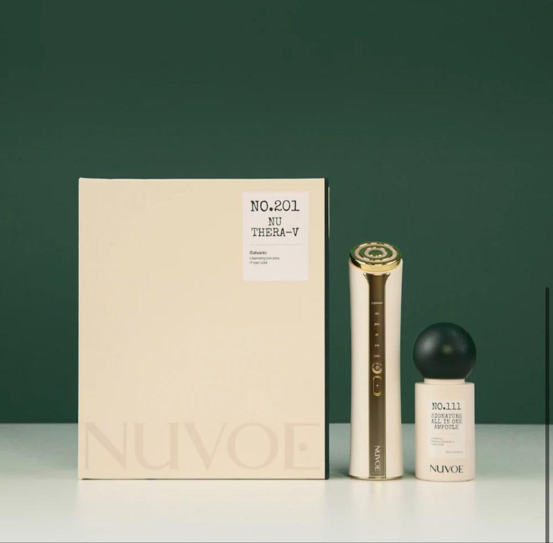 NUVOE 【6モード美顔器＋PDRN・グルタチオン美容液】 ヌボエ SET