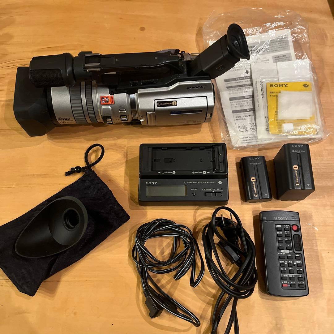 Sony DCR-VX2000 NTSCビデオカメラ 本体 付属品あり