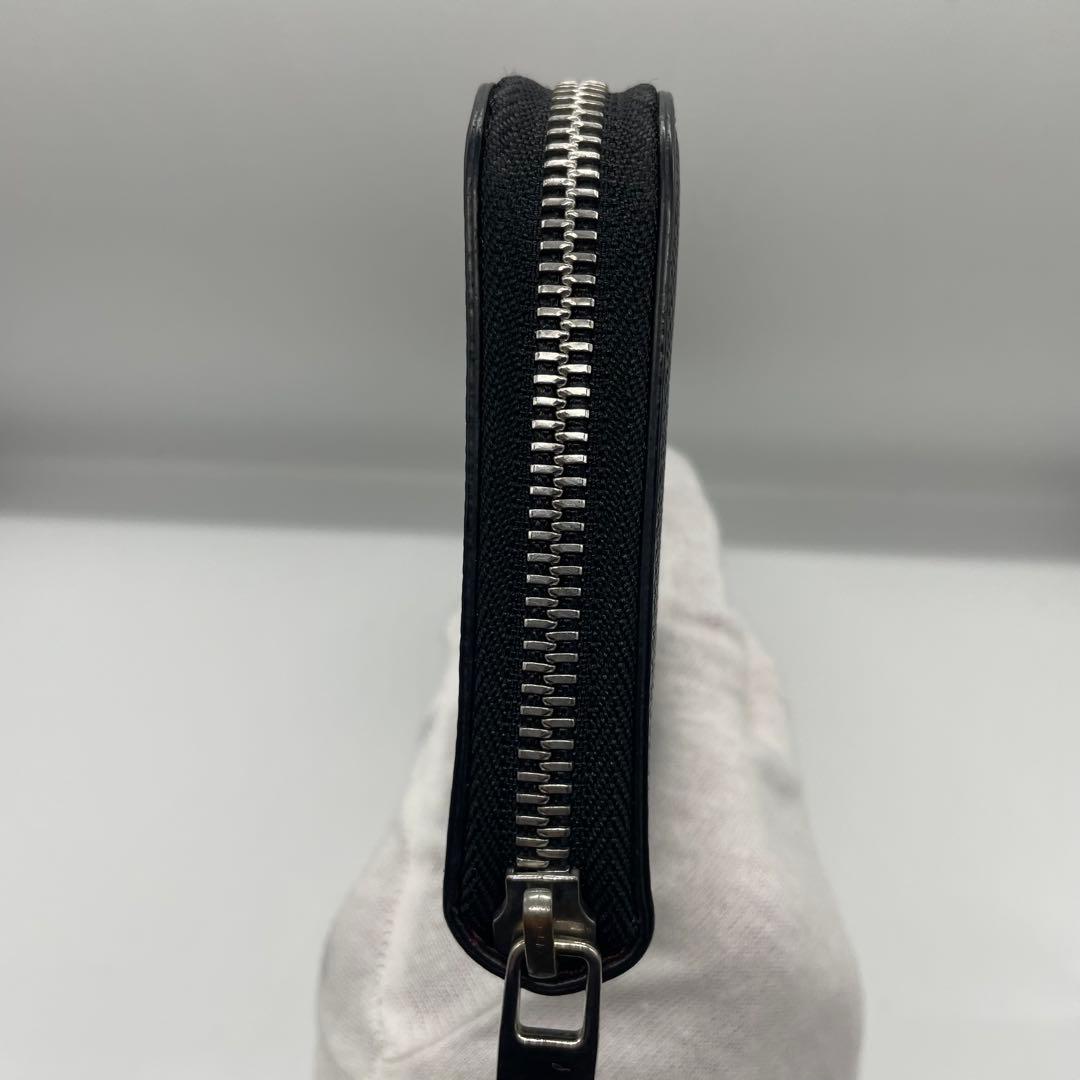 【美品】 GIVENCHY ジバンシー レザー ラウンドファスナー 長財布w5