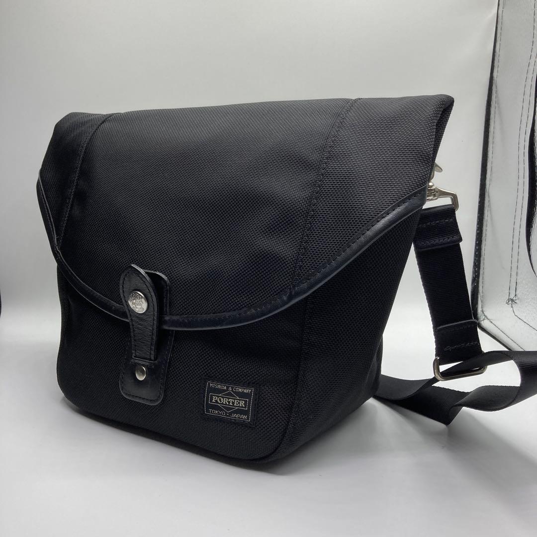 ポーター ショルダーバッグ ブラック 黒 美品