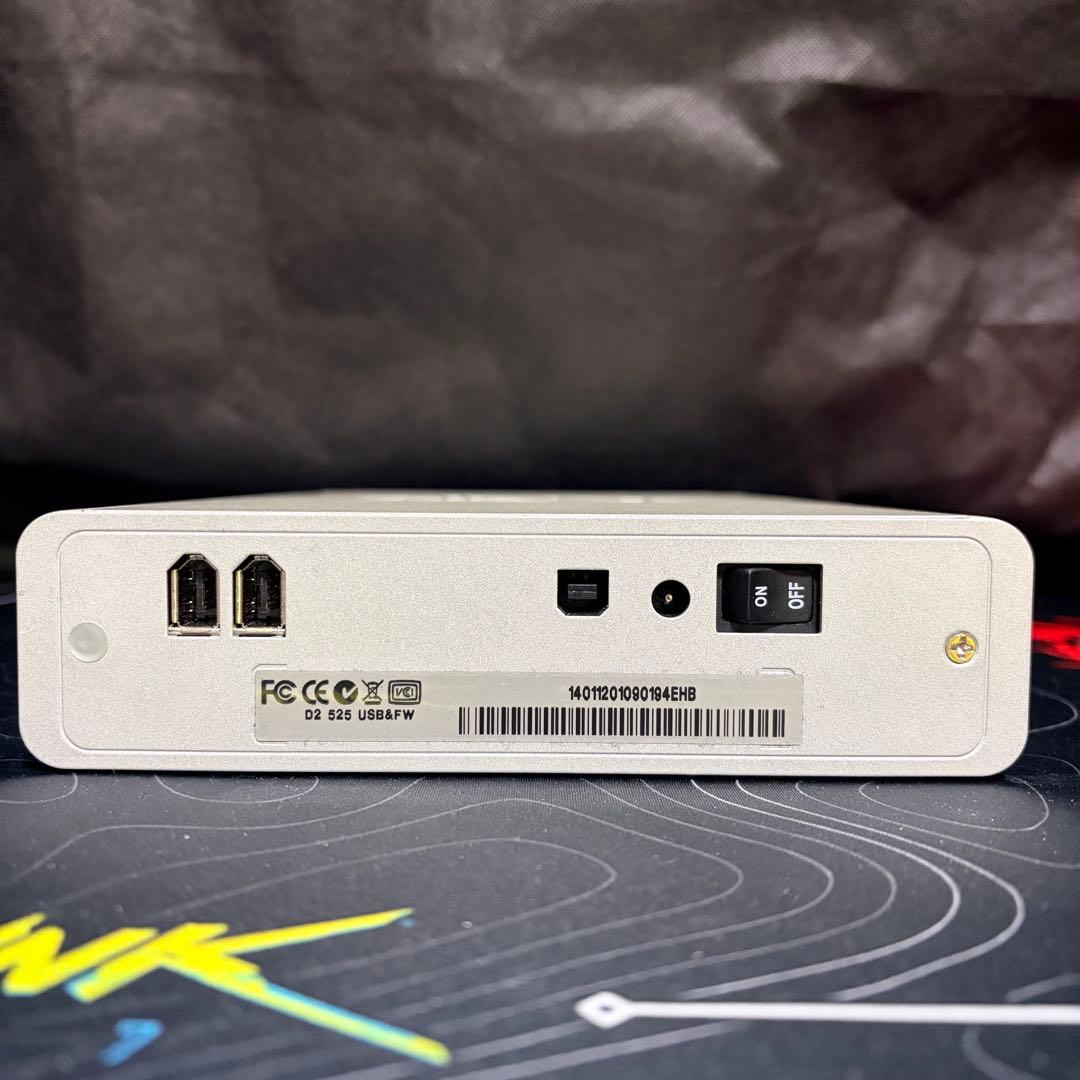 Lacie D2 Blu Ray ドライブ FireWire