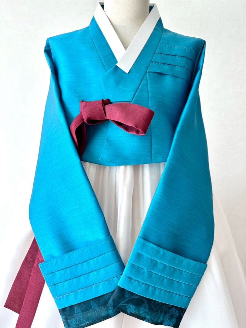 チマチョゴリ 韓服 コーディネート75 平均身長161cm バスト94まで