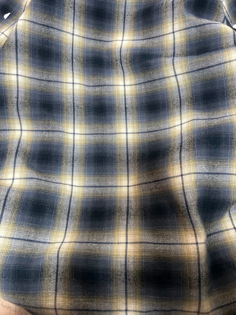 新品未使用　スーパーレア　RRL ダブルアールエル　シャドーオンブレ　シャツ