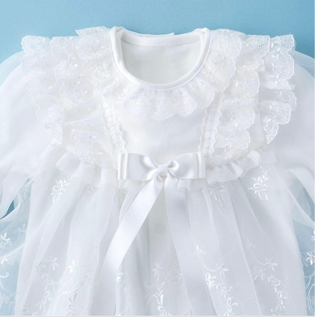 美品！！赤ちゃんの城　ベビードレス　セレモニードレス　3点セット　お宮参り　退院