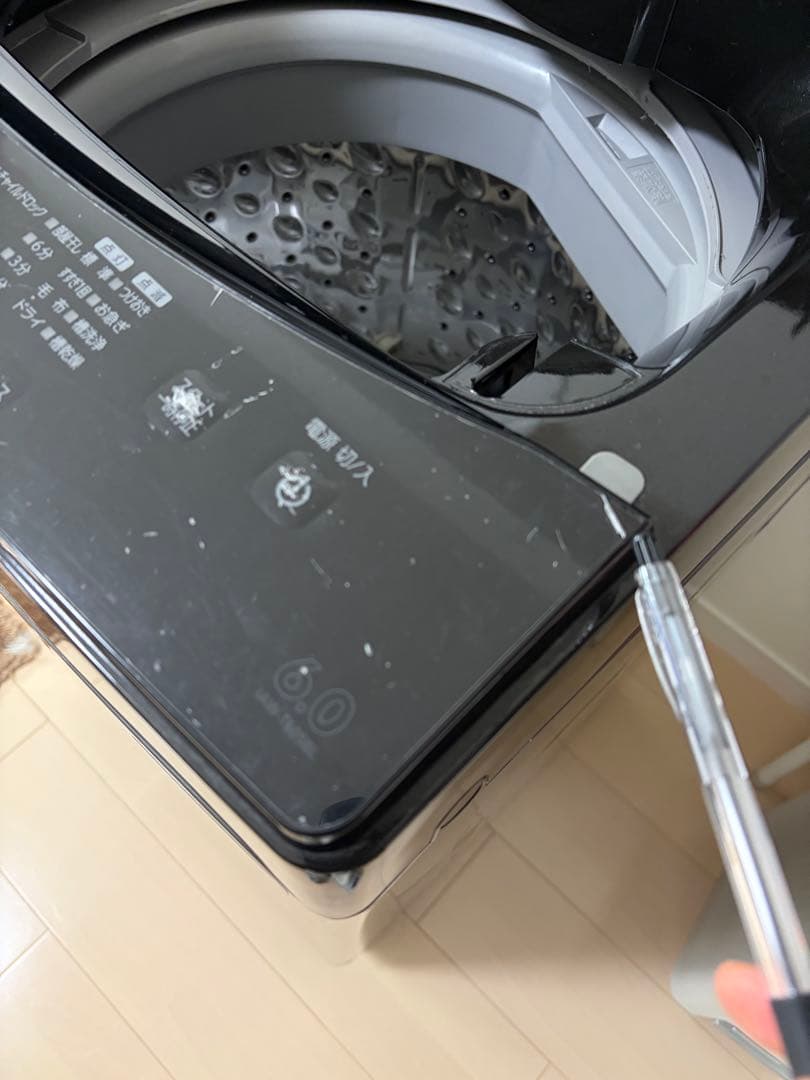 縦型洗濯機　6kg IAW-T605 ブラック　アイリスオーヤマ　2022年製