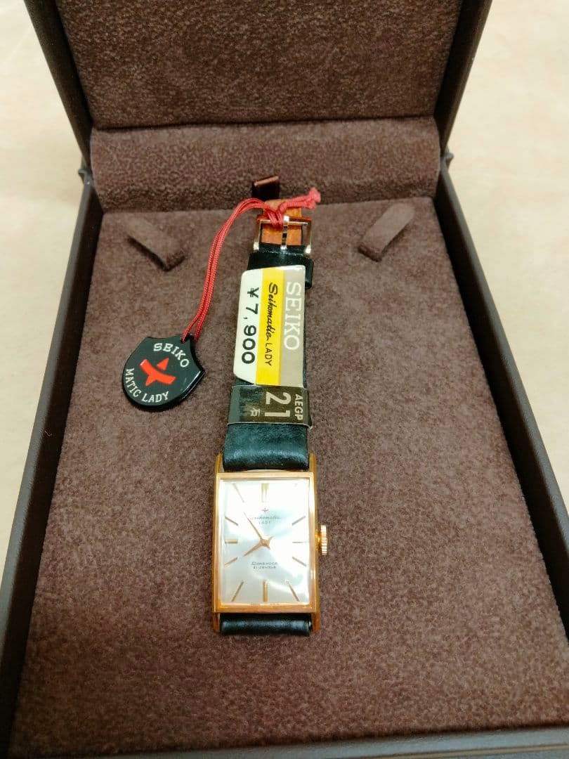【希少　動作確認済み】デッドストック ・セイコーマチック レディ 60年代