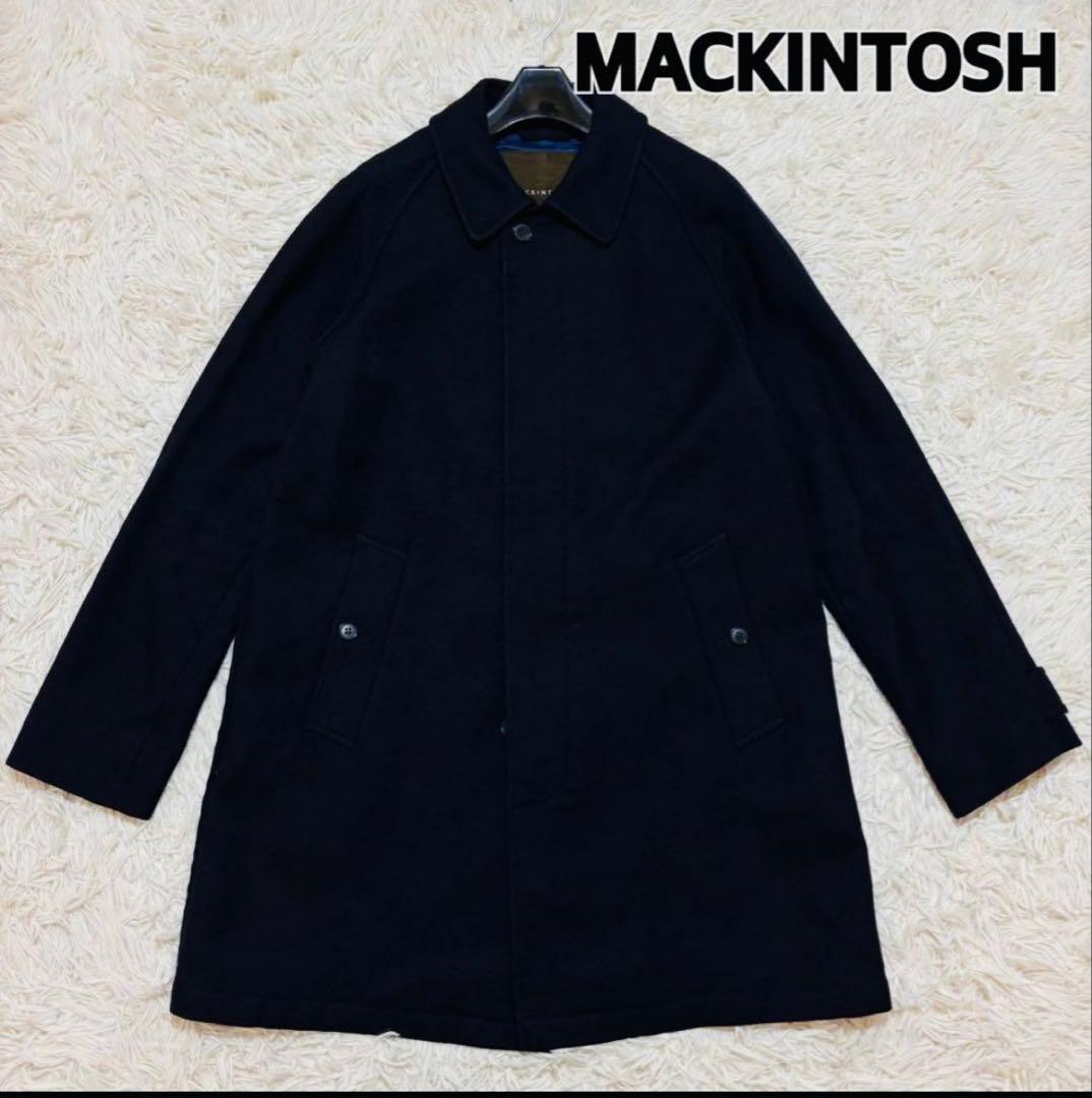 マッキントッシュ バルマカーンコート ステンカラー ラグランスリーブ 英国製42