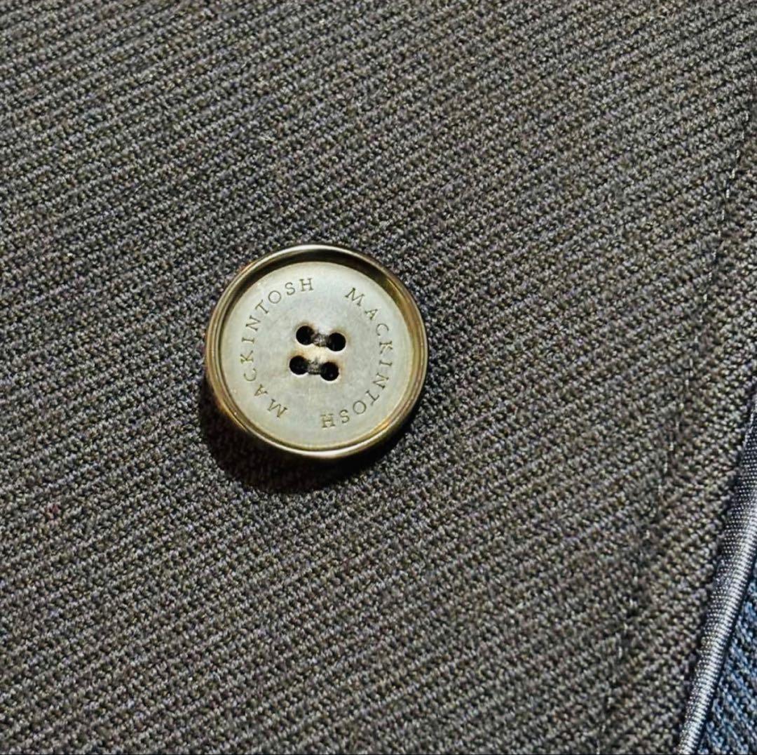 マッキントッシュ バルマカーンコート ステンカラー ラグランスリーブ 英国製42