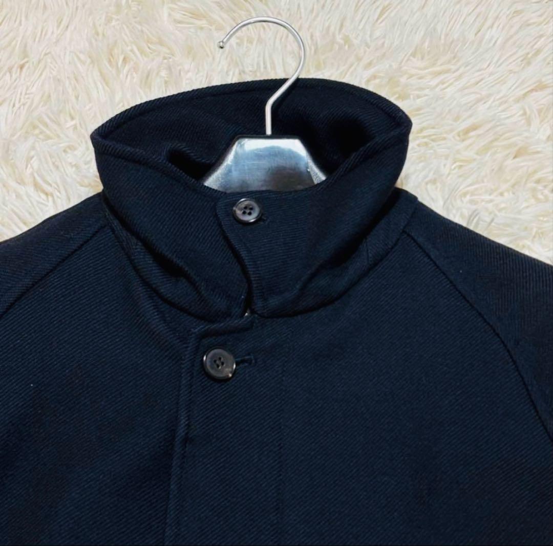 マッキントッシュ バルマカーンコート ステンカラー ラグランスリーブ 英国製42