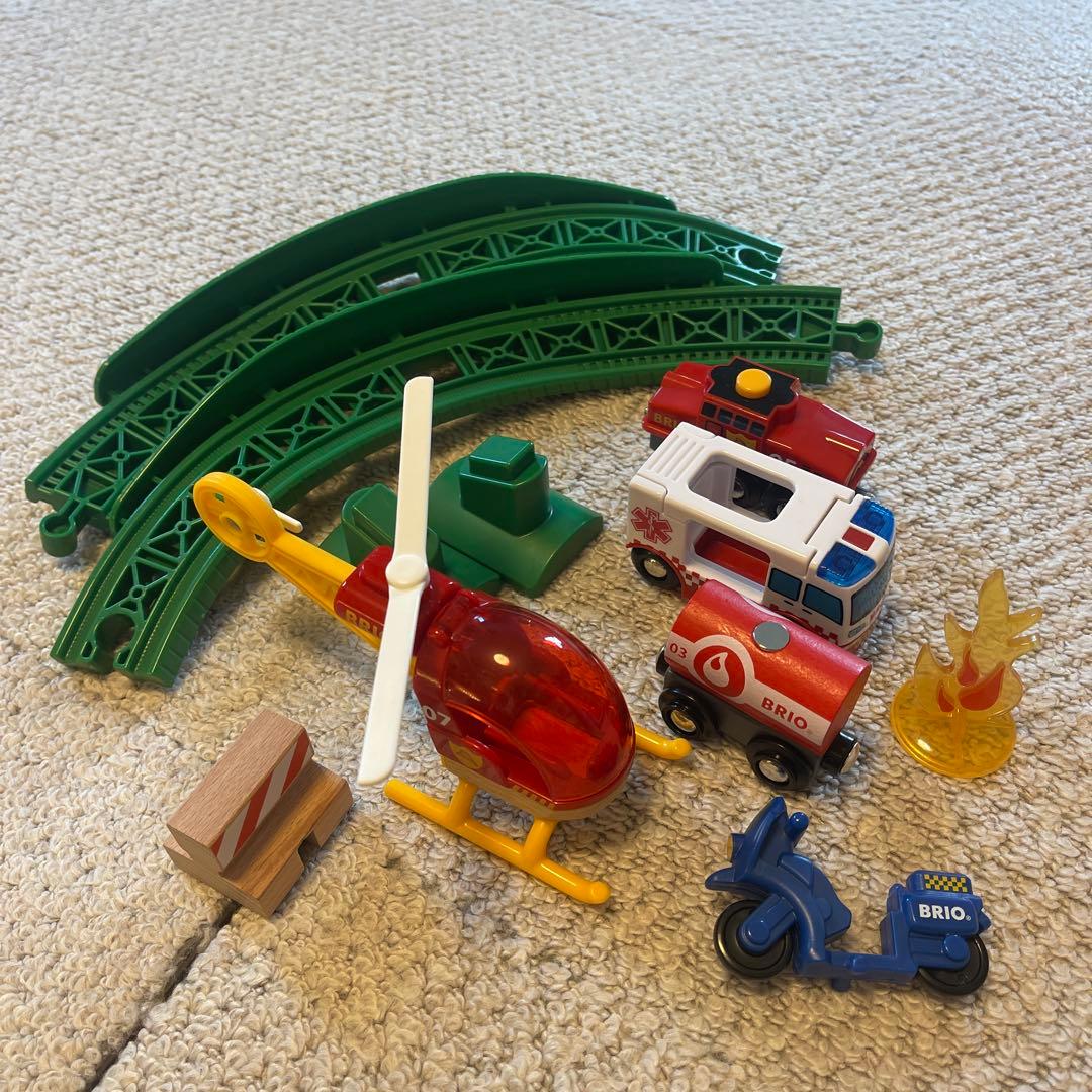 BRIO WORLD ブリオ ワールド レスキューチームセット 36025